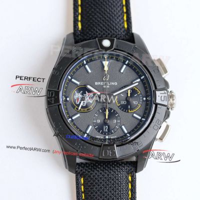 Swiss Replica Breitling Avenger B01 Chronograph 44 Night Mission Bloodhounds Black Case Watch